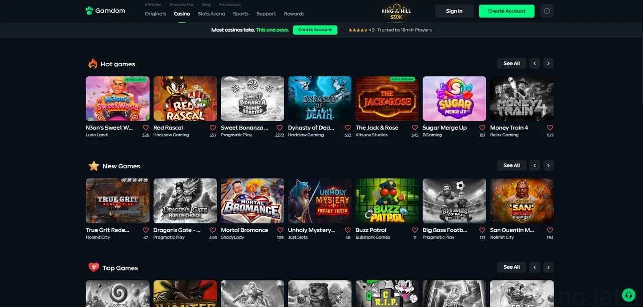Gamdom Casino Casino